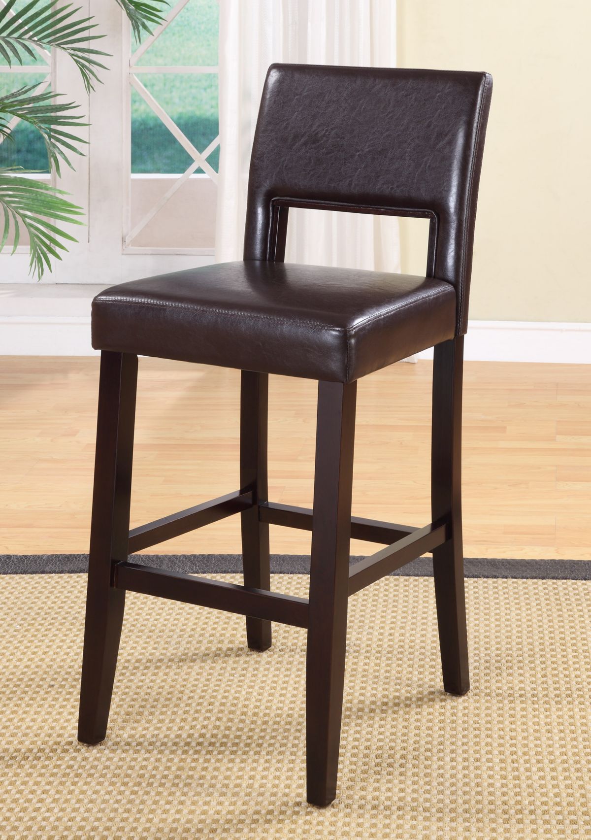 Barton Brown Bar Stool