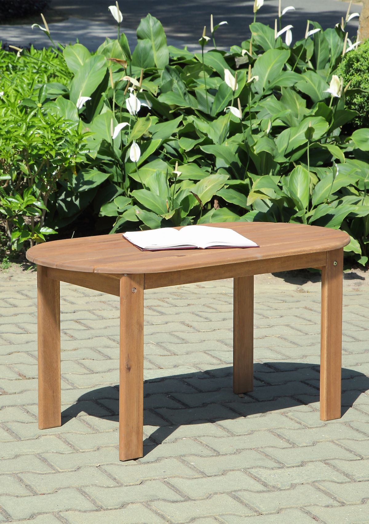 Villa Adirondack Teak Finish Coffee Table