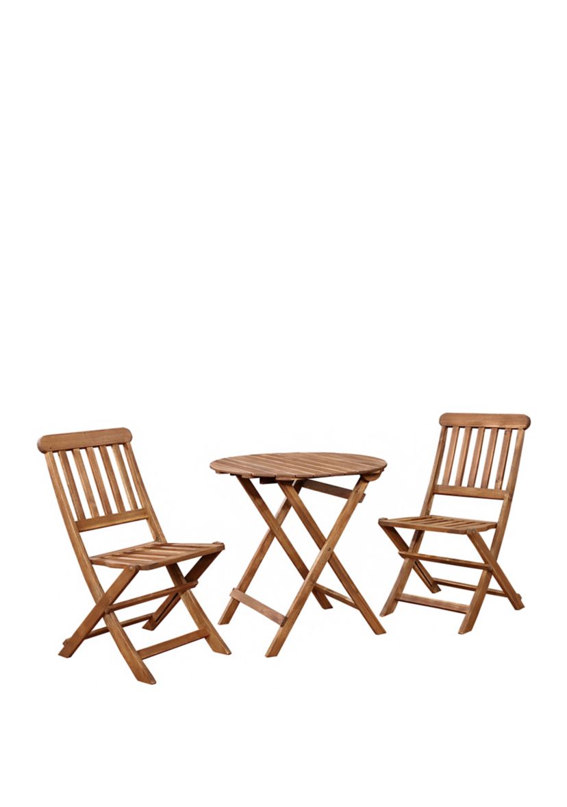 Pier Teak Catalan Café Set