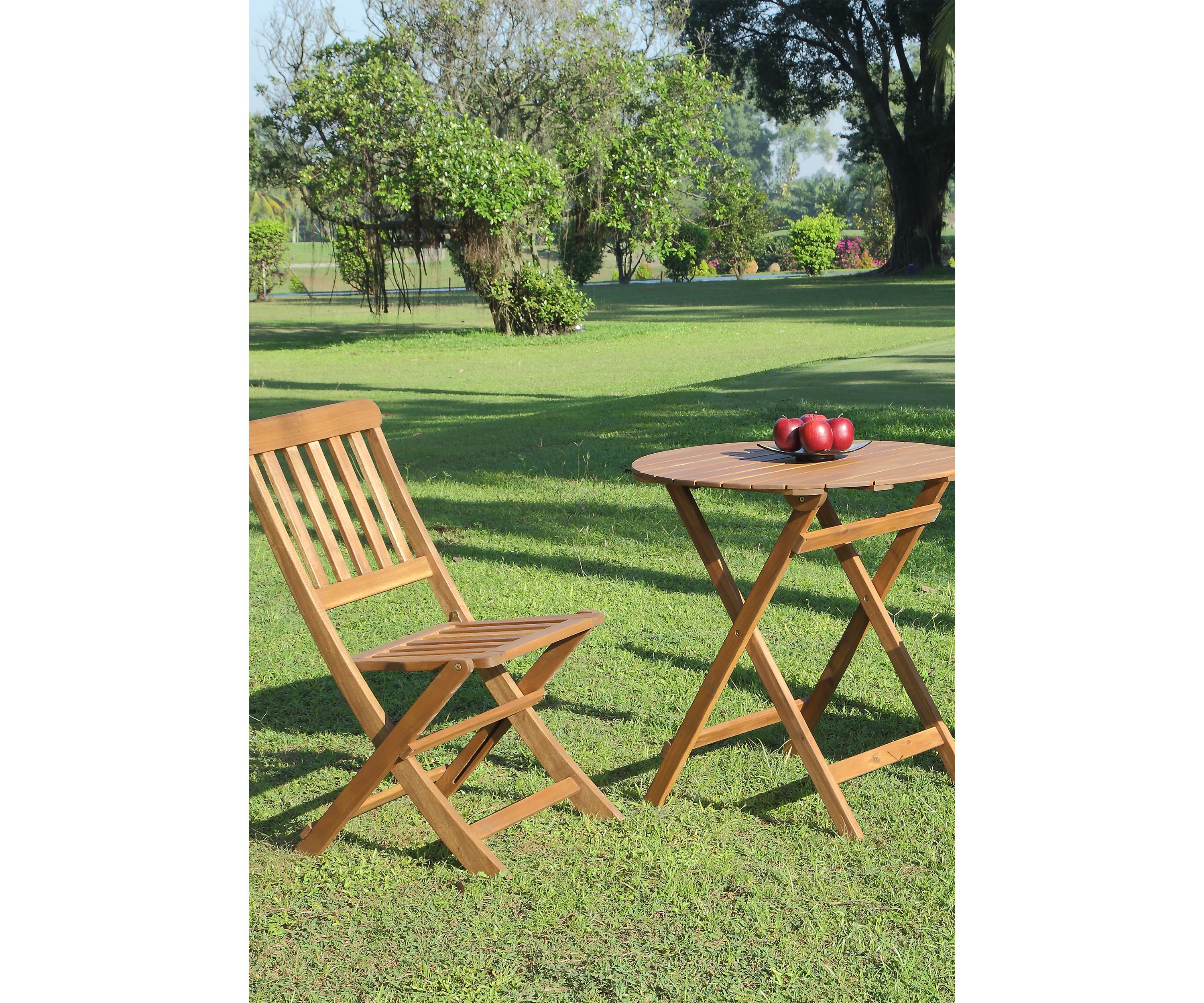 Pier Teak Catalan Café Set