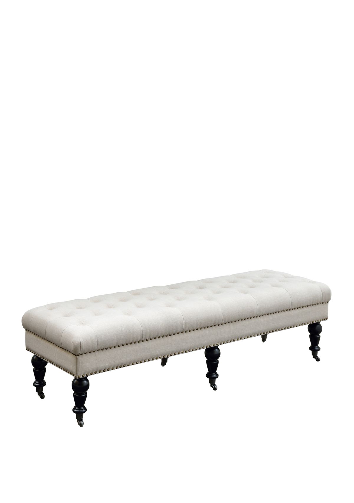 62 Inch Livia Natural Bench