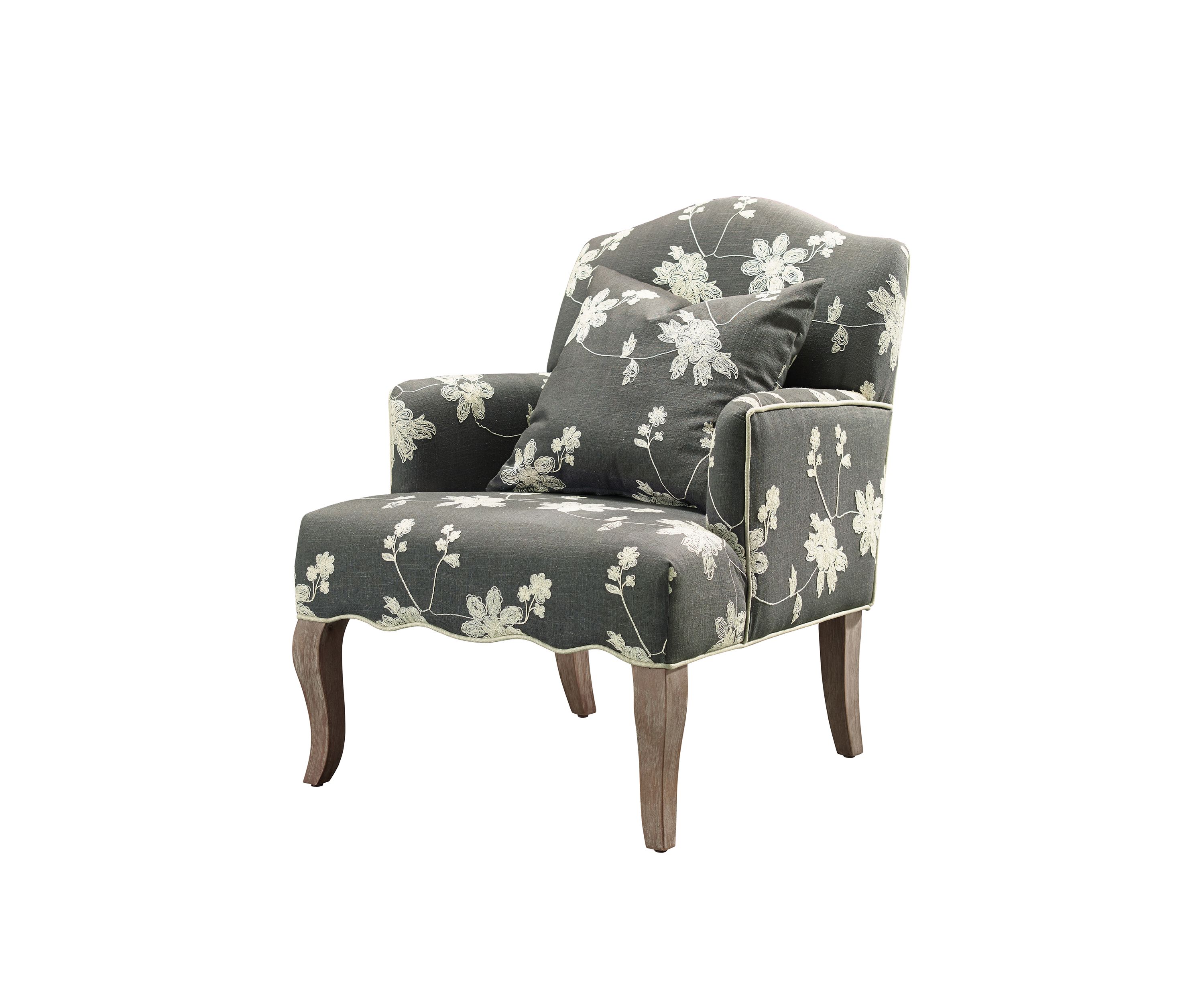 Morena Floral Arm Chair