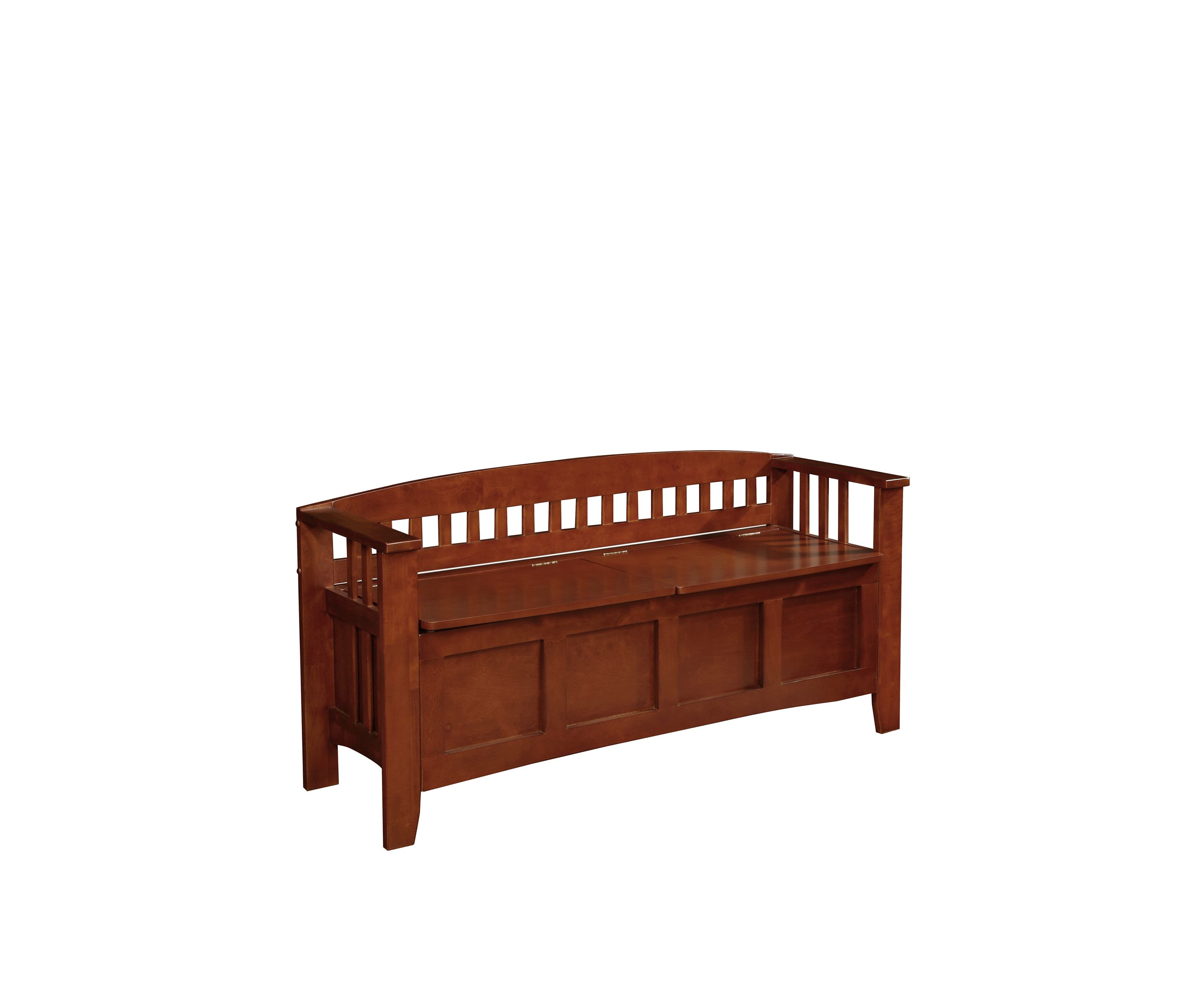 Marcey Split Seat Storage Bench