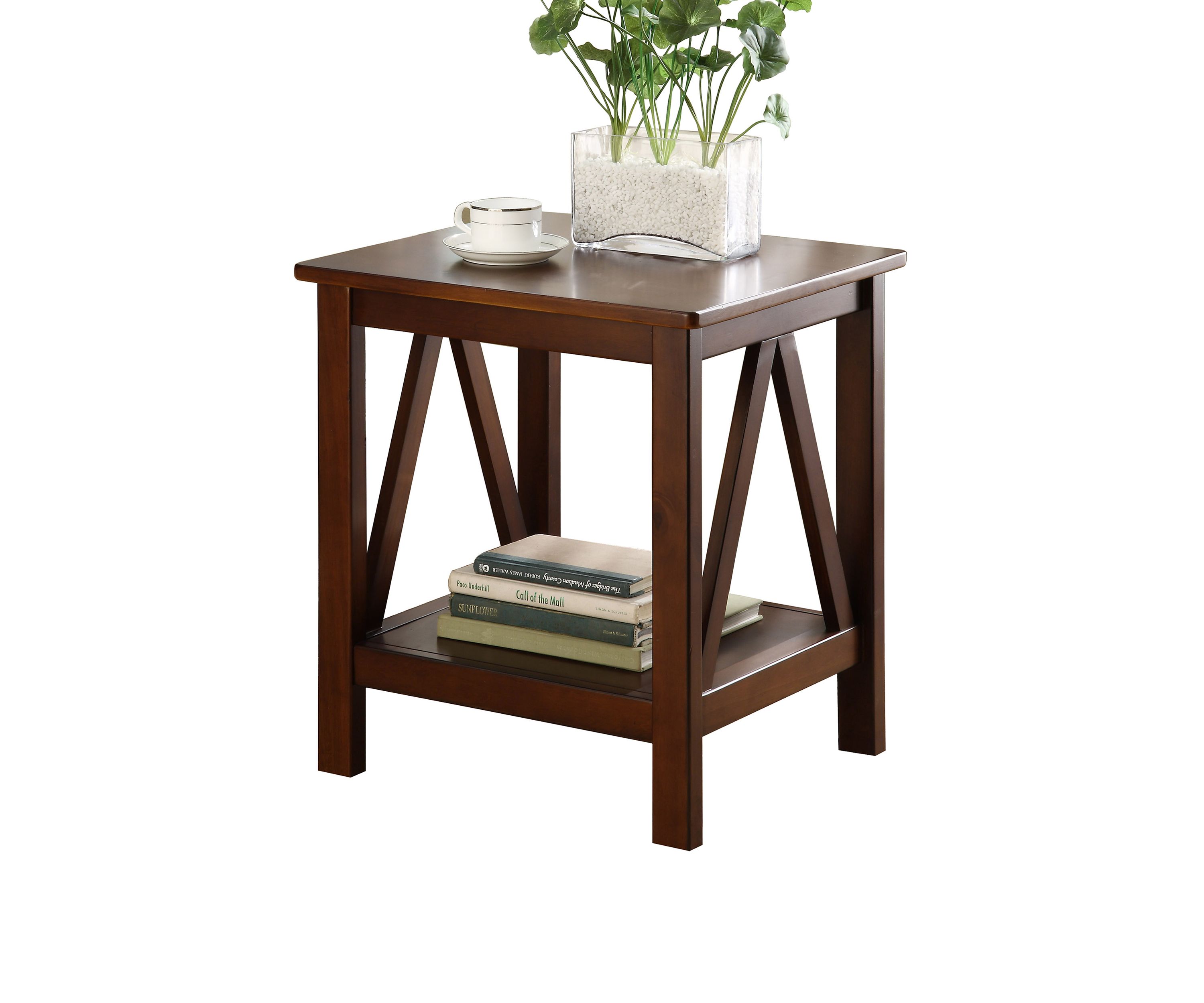 Larson Antique Tobacco End Table