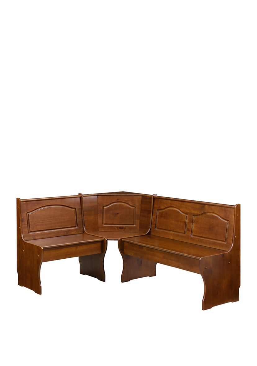 Audra Walnut Corner Unit