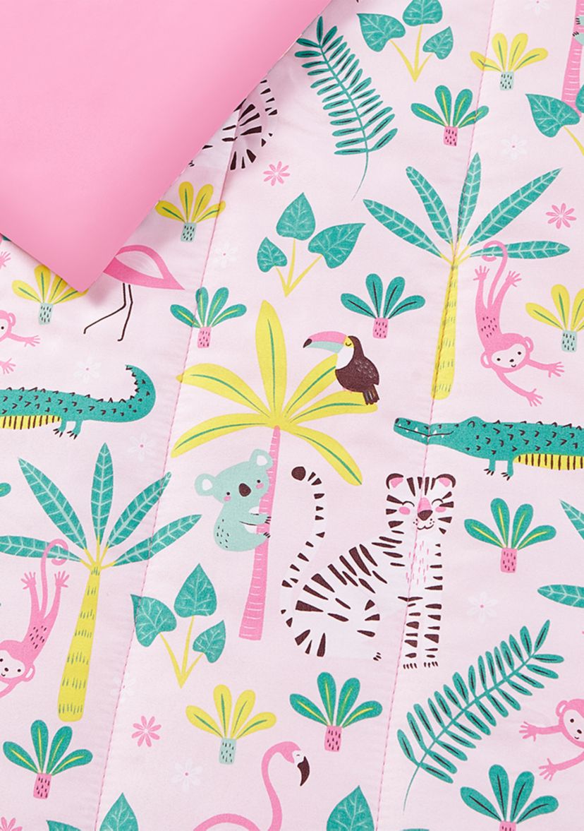 Zinnia Jungle Comforter Set with Koala Novelty Pillow