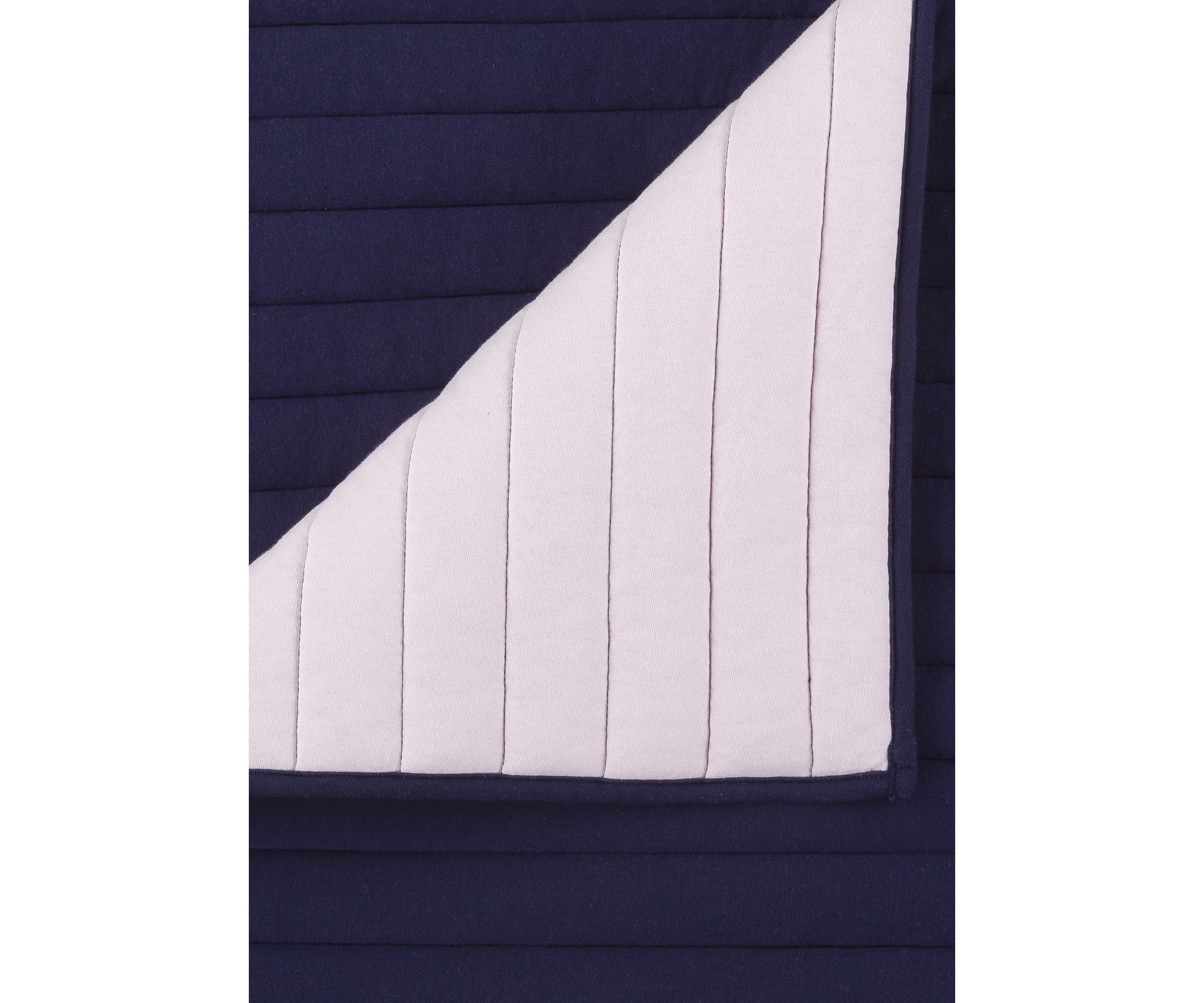 Soft Surround College Collection Jersey Solid Reversible Quilt Set