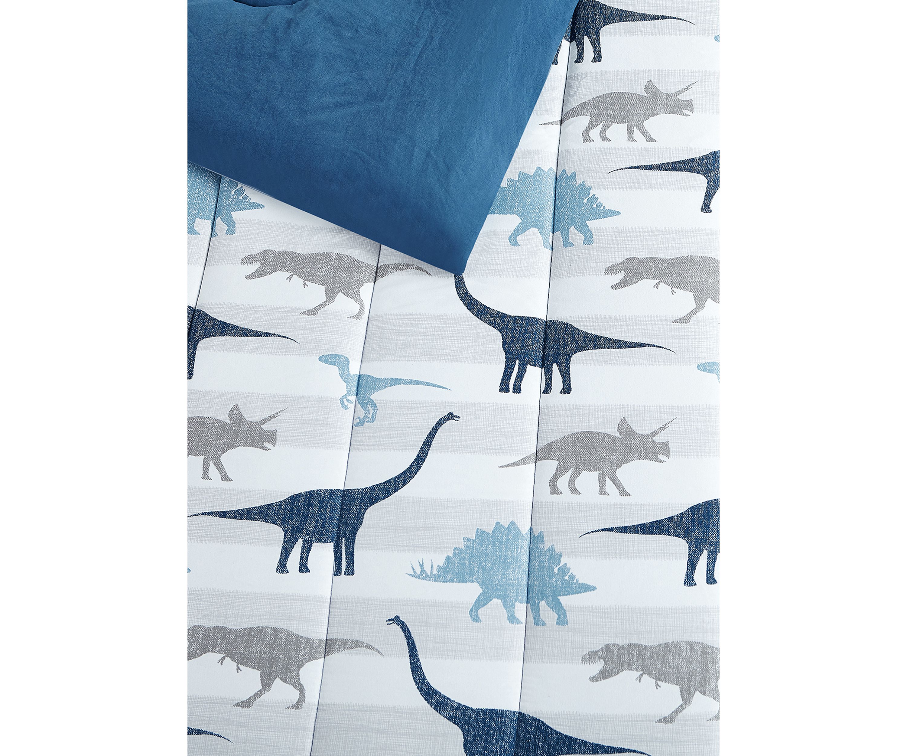Dino Chambray Ultra Soft Microfiber Comforter Set
