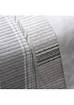 Sanibel Island Stripe Cotton Reversible Quilt Set