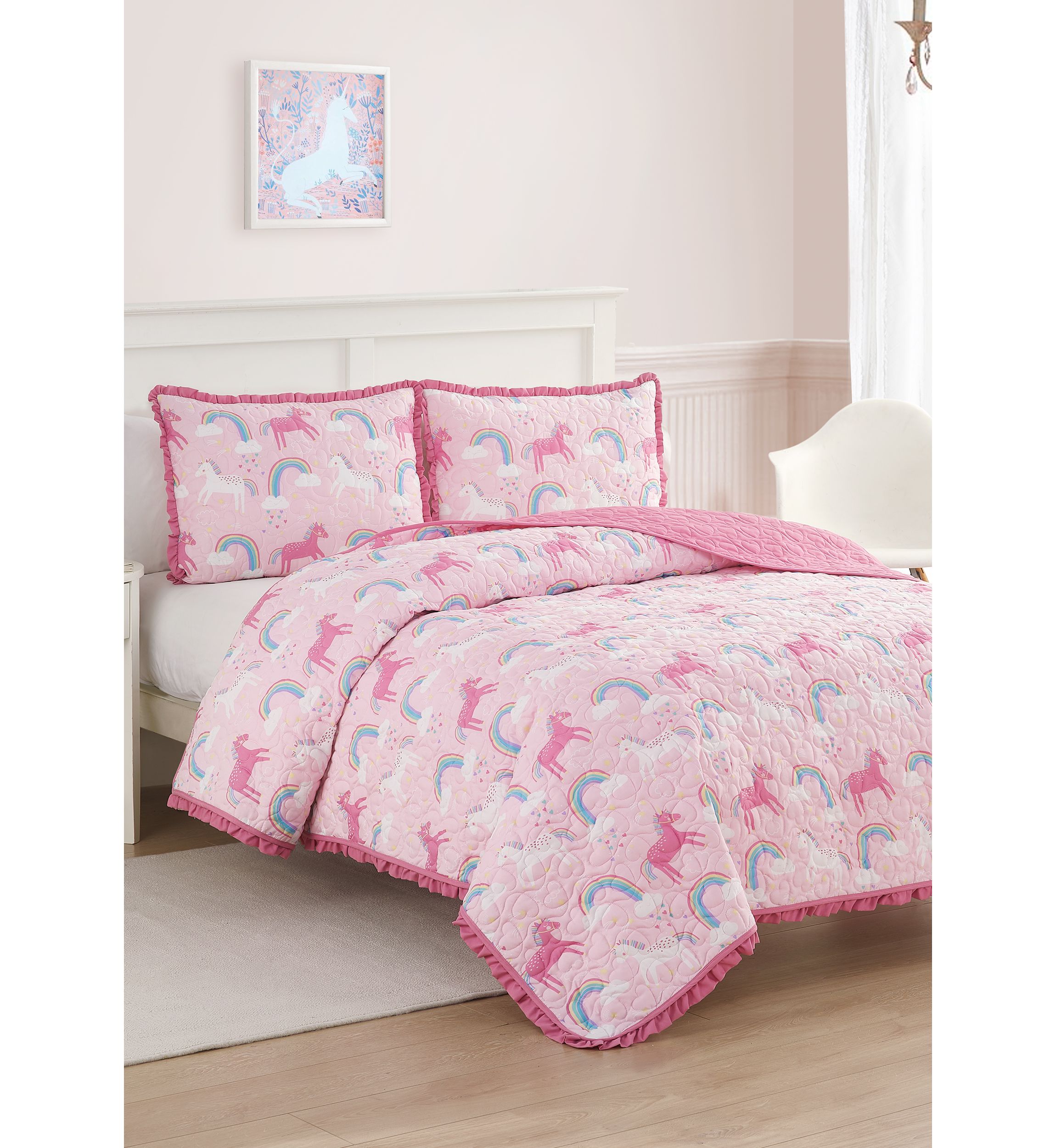 Unicorn Parada Quilt Set