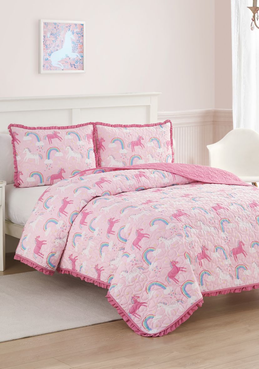 Unicorn Parada Quilt Set