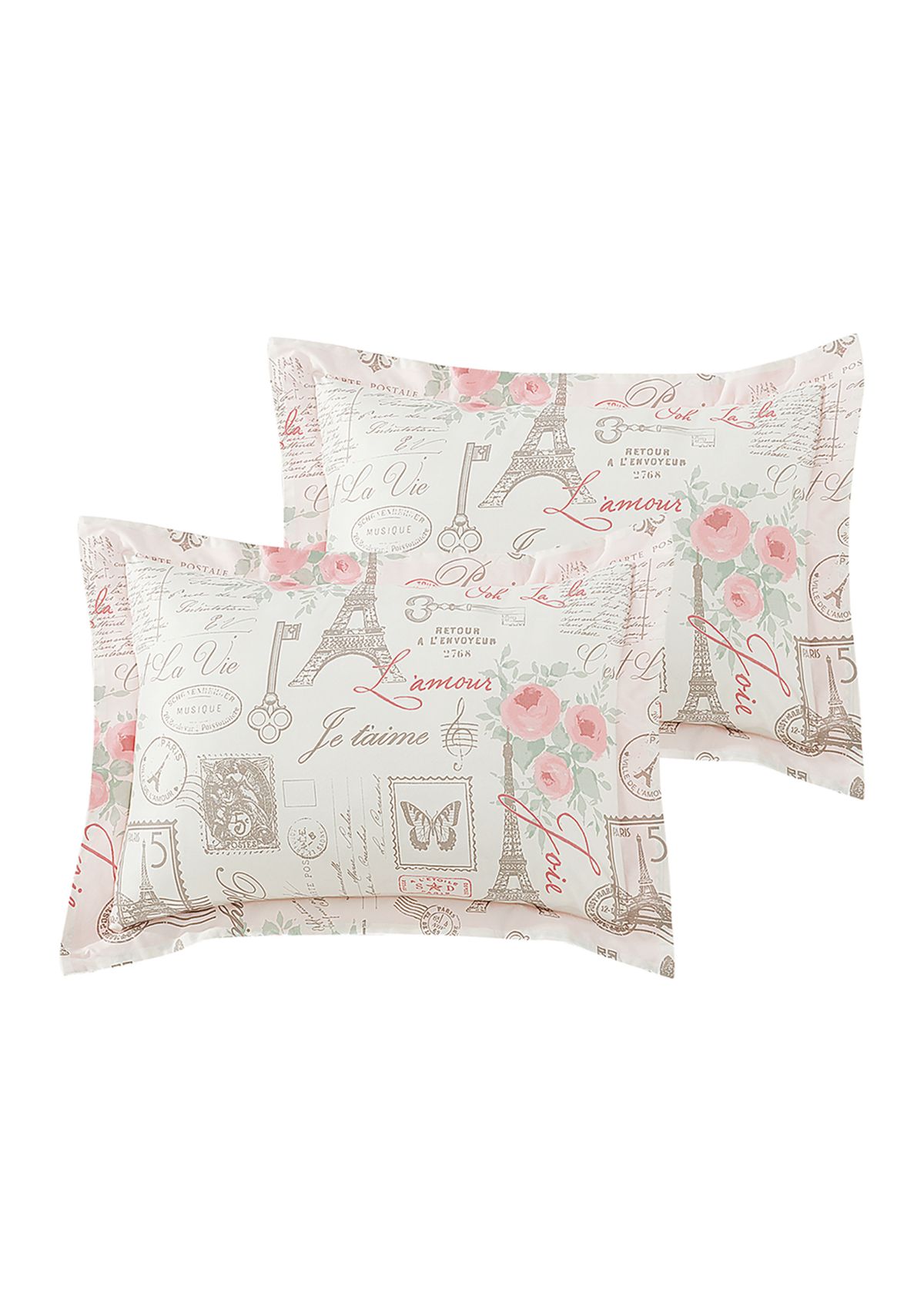 5 Piece City of Romance Comforter Set