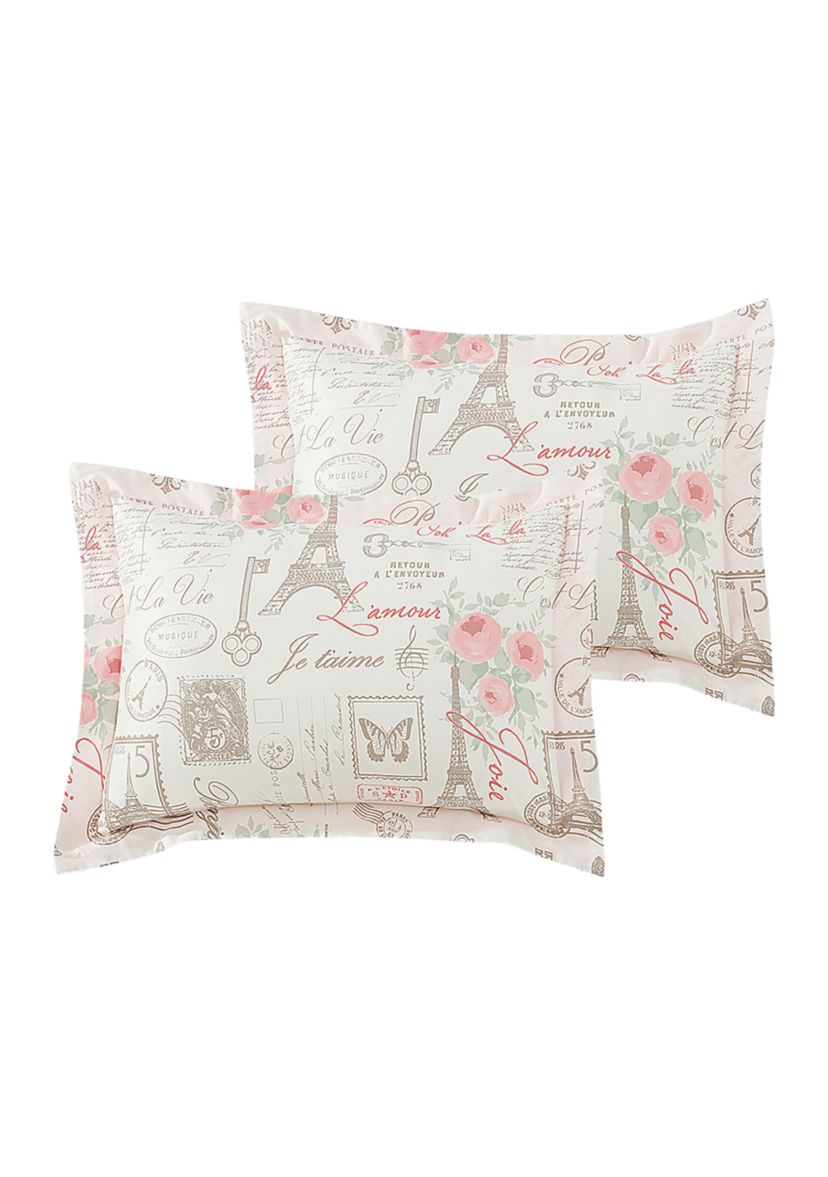 5 Piece City of Romance Comforter Set