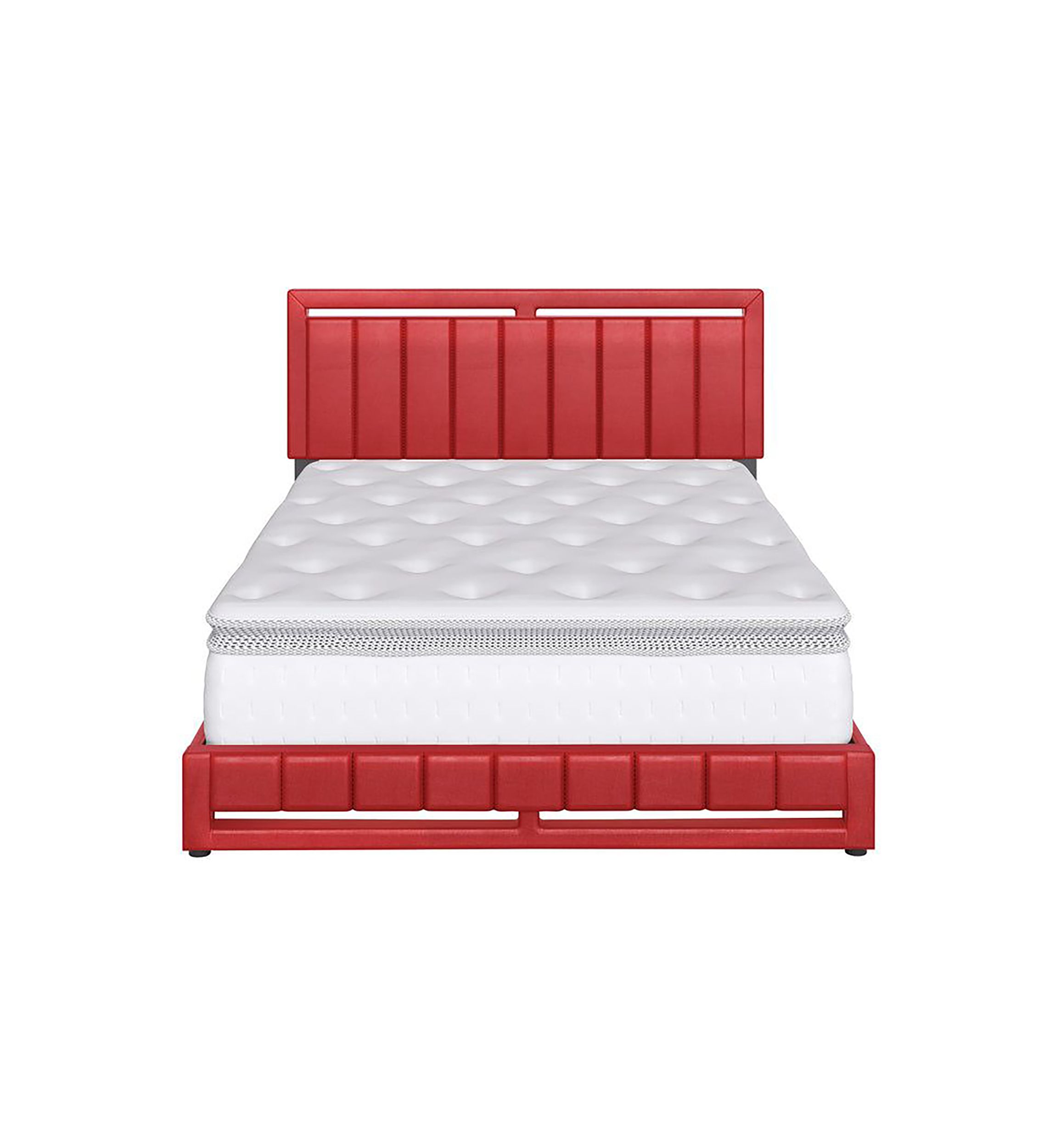 Boyd Sleep Beaumont Upholstered Platform Bed with Headboard, Mattress Foundation with Strong 14 Wood Slat Supports, No Box Spring Required