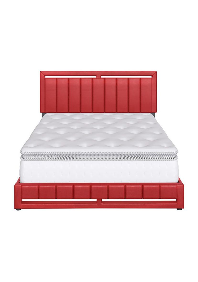 Boyd Sleep Beaumont Upholstered Platform Bed with Headboard, Mattress Foundation with Strong 14 Wood Slat Supports, No Box Spring Required