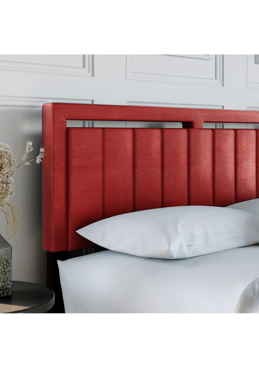 Boyd Sleep Beaumont Upholstered Platform Bed with Headboard, Mattress Foundation with Strong 14 Wood Slat Supports, No Box Spring Required