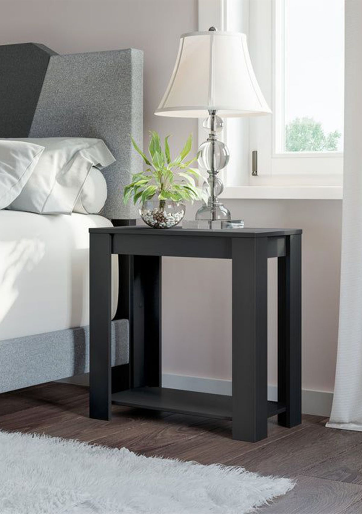 Brisbane Craftsman Style Wood Nightstand by Boyd Sleep