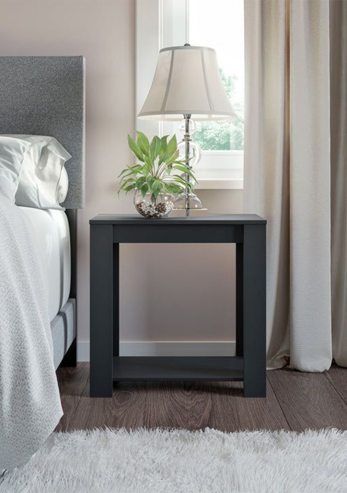 Brisbane Craftsman Style Wood Nightstand by Boyd Sleep