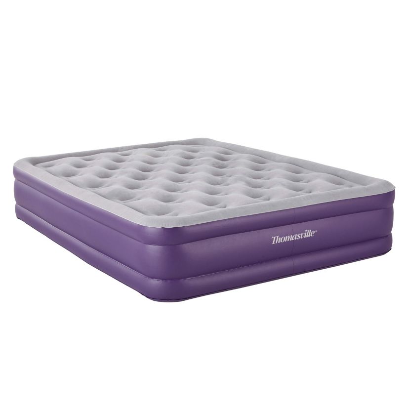 Thomasville Sensation Air Bed Mattress with Express Pump and Coil-in-Coil Comfort