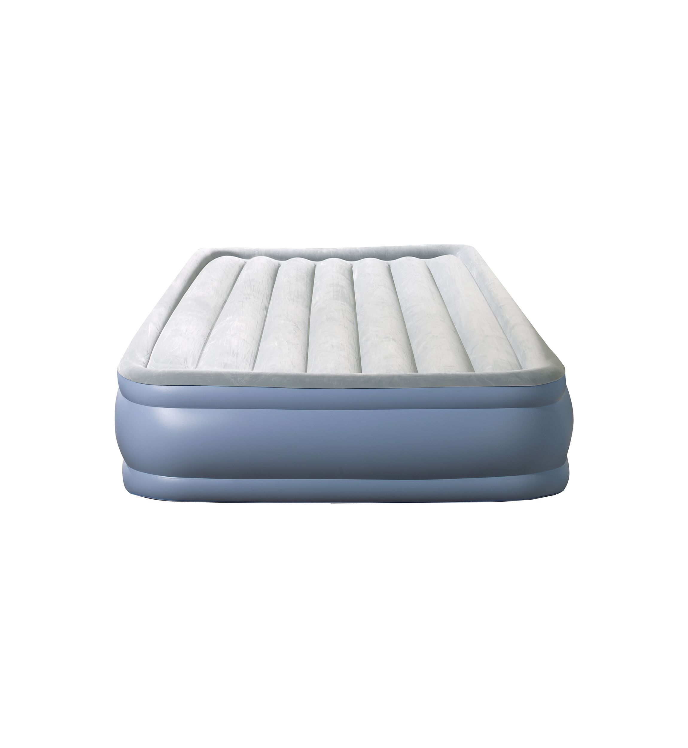 Beautyrest Hi-Loft Air Mattress with Vertical Beam Construction, Edge Support, External Pump and Puncture Resistant Vinyl 