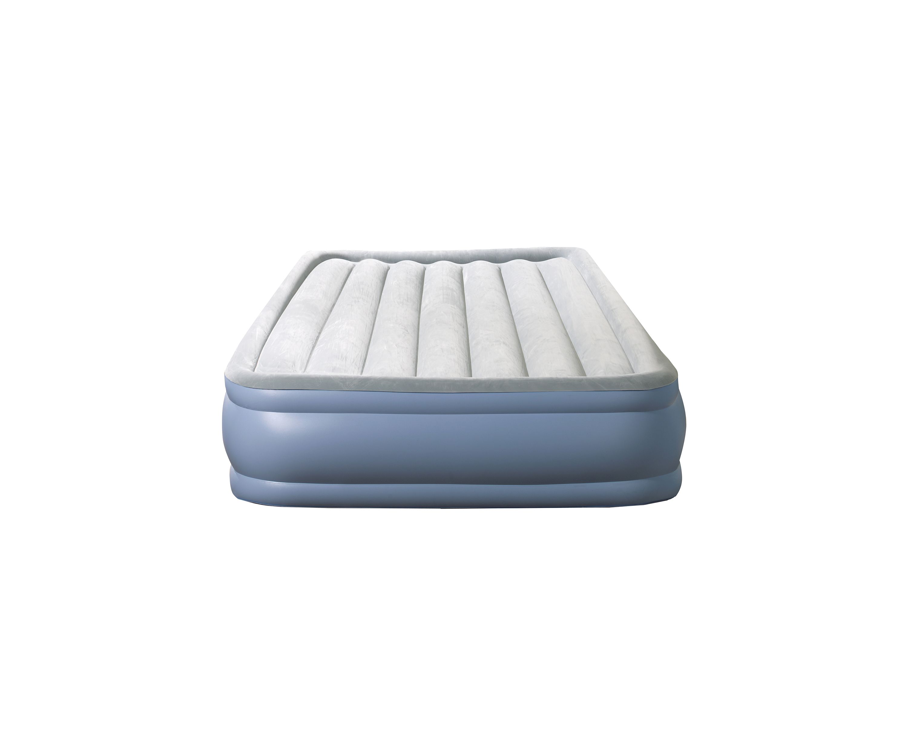 Beautyrest Hi-Loft Air Mattress with Vertical Beam Construction, Edge Support, External Pump and Puncture Resistant Vinyl 