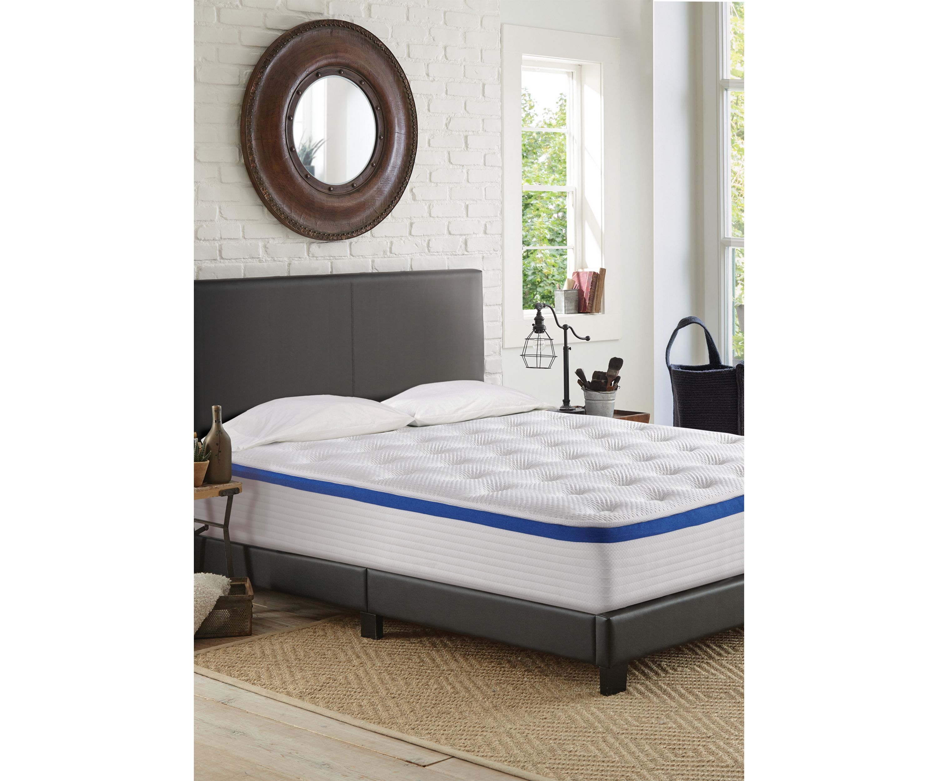 Nautica Home Renew Mattress, 12 inch Memory Foam Bed, Cooling Gel, Medium Plush Comfort Support