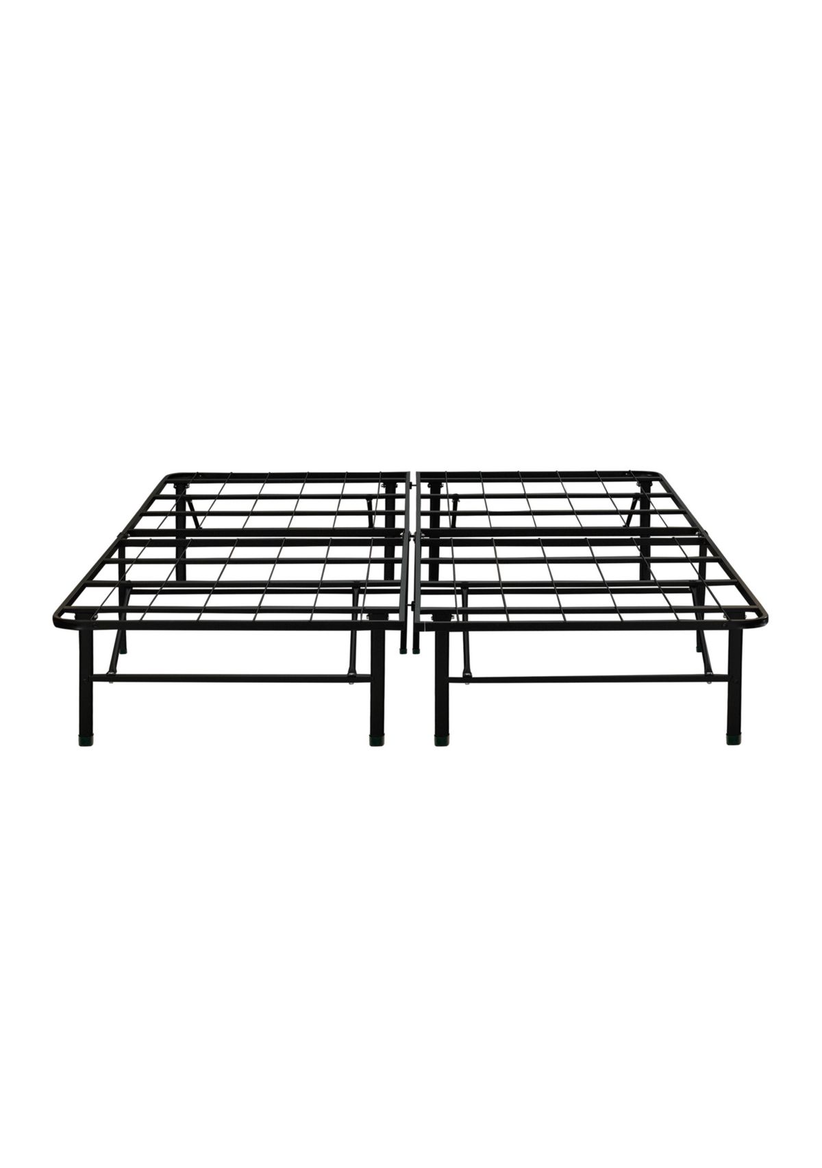 Euro Wood Slat Adjustable Lumbar Support Platform Bed Frame