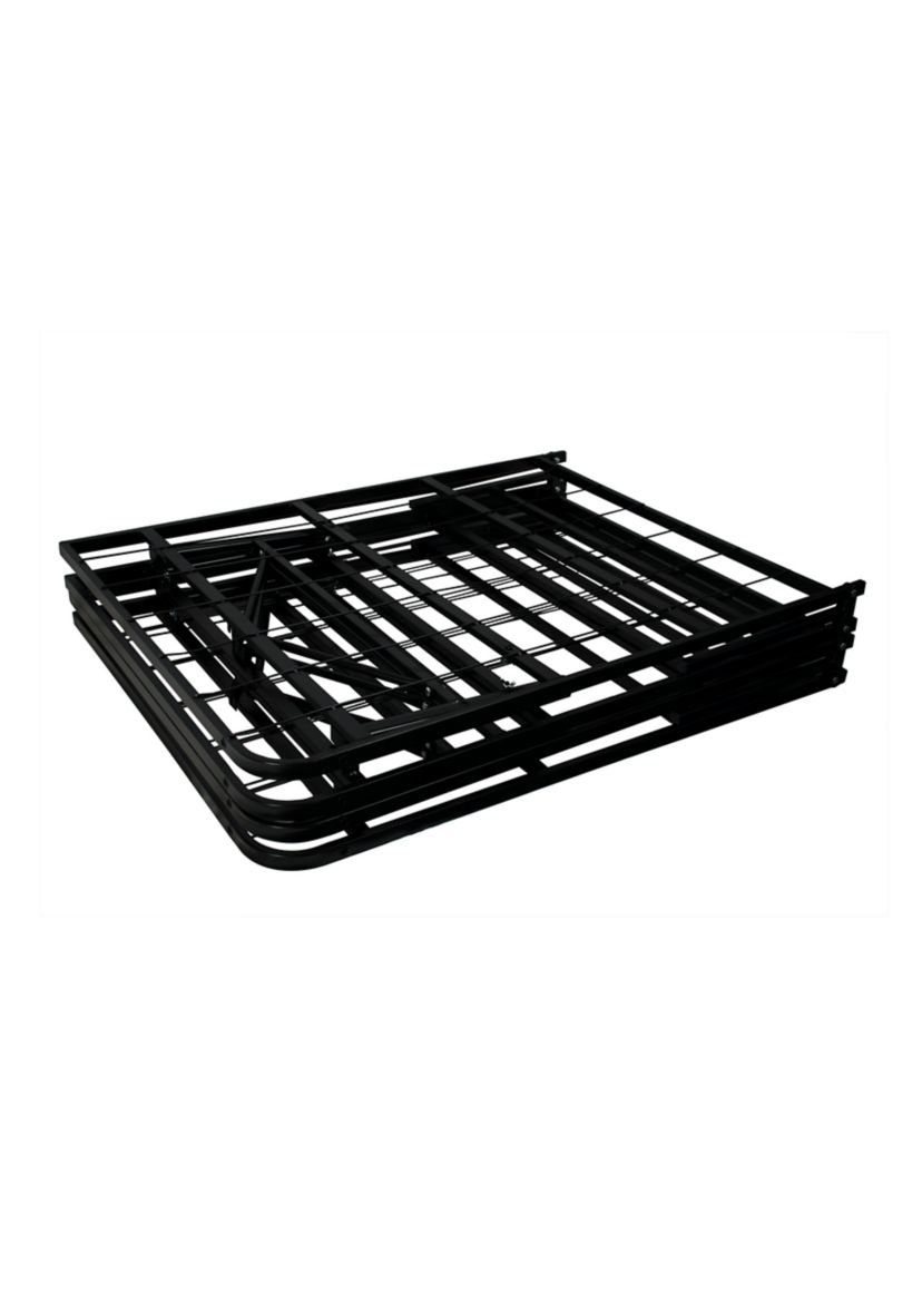 Euro Wood Slat Adjustable Lumbar Support Platform Bed Frame