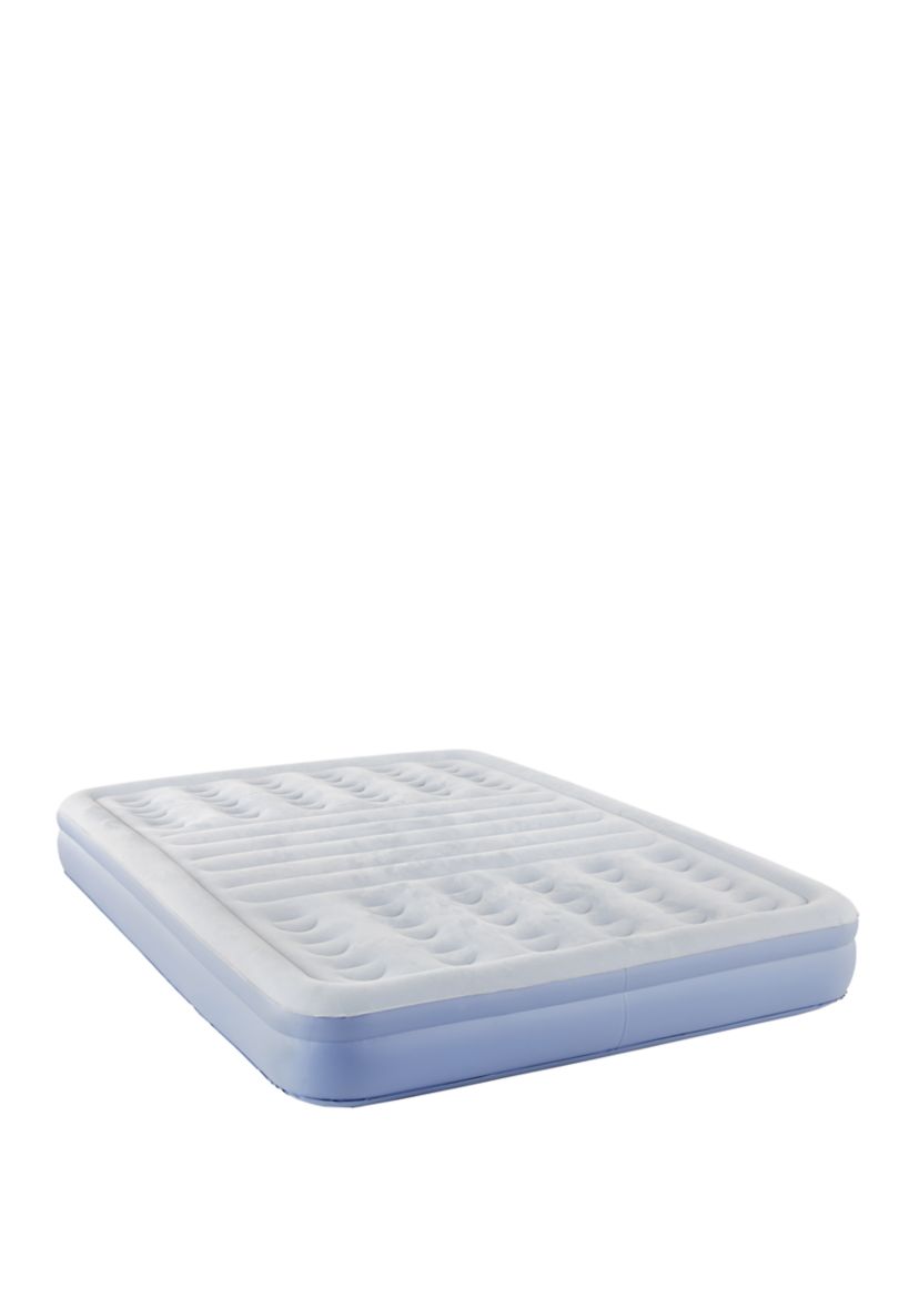 Thomasville Lumbar Lift Express Tri-Zone Support Raised Air Bed Mattress with Express Pump, 12" Queen