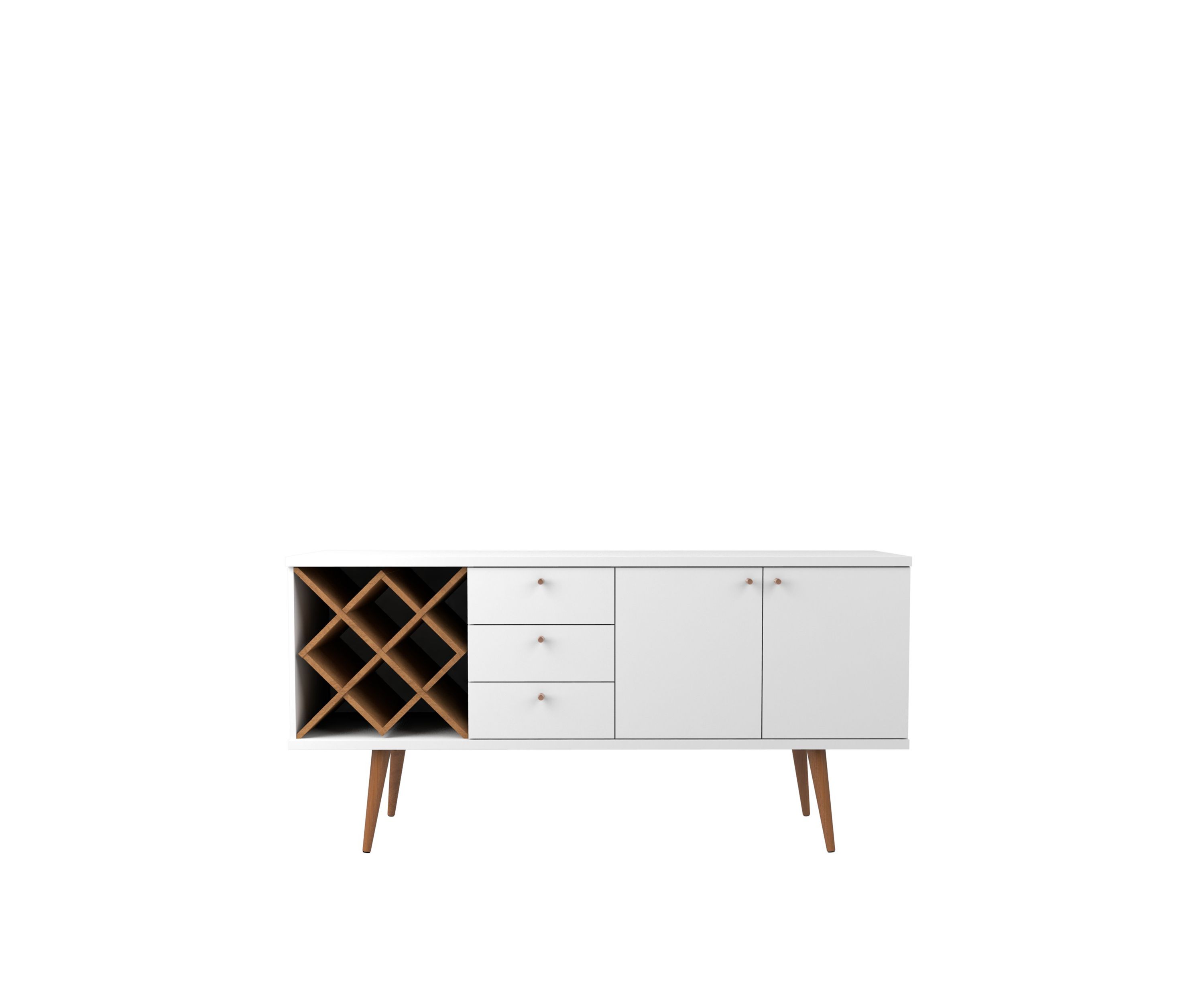 Utopia 4 Bottle Wine Rack Sideboard Buffet Stand