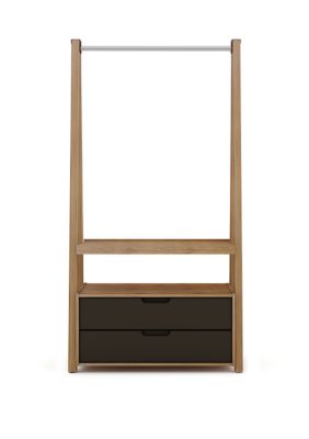 Manhattan Comfort Rockefeller Open Wardrobe Armoire Belk