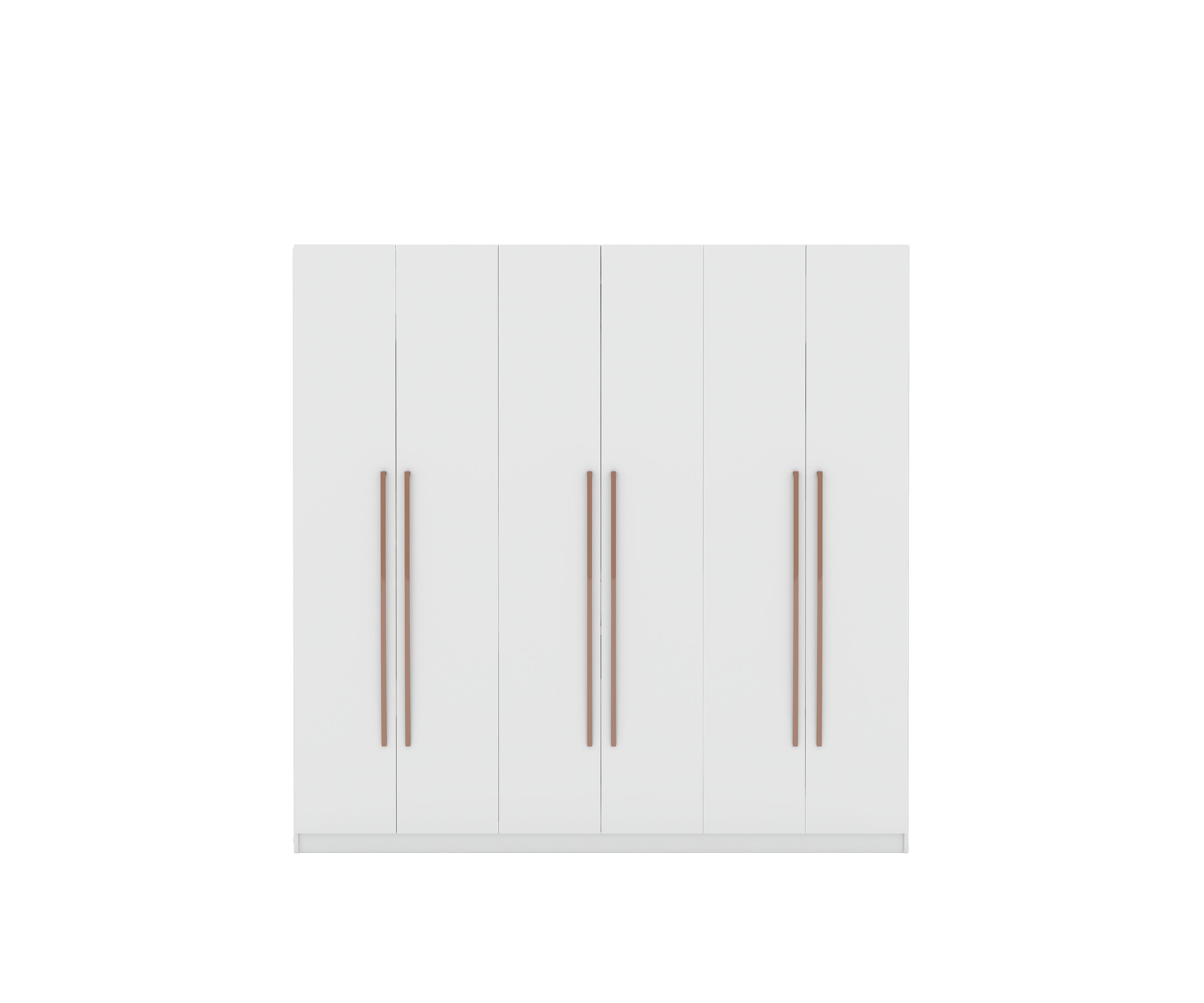 Gramercy Wardrobe Armoire Closet in Brown