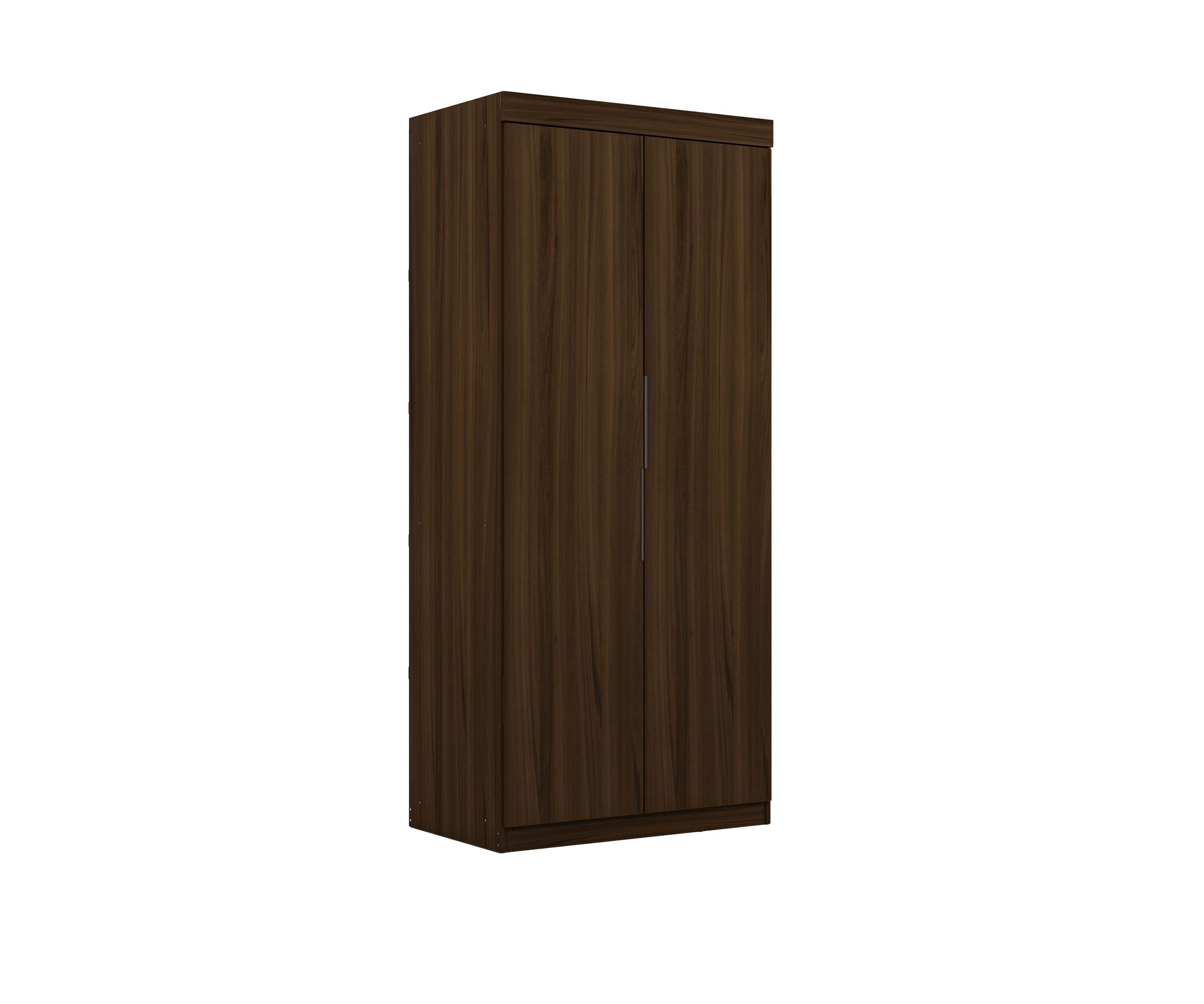 Mulberry 2.0 Sectional Wardrobe Closet in Brown