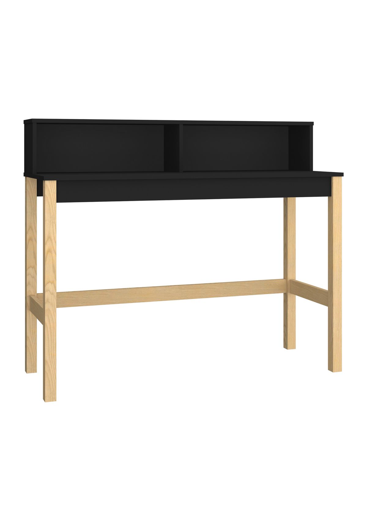 Bowery Desk in White and Oak