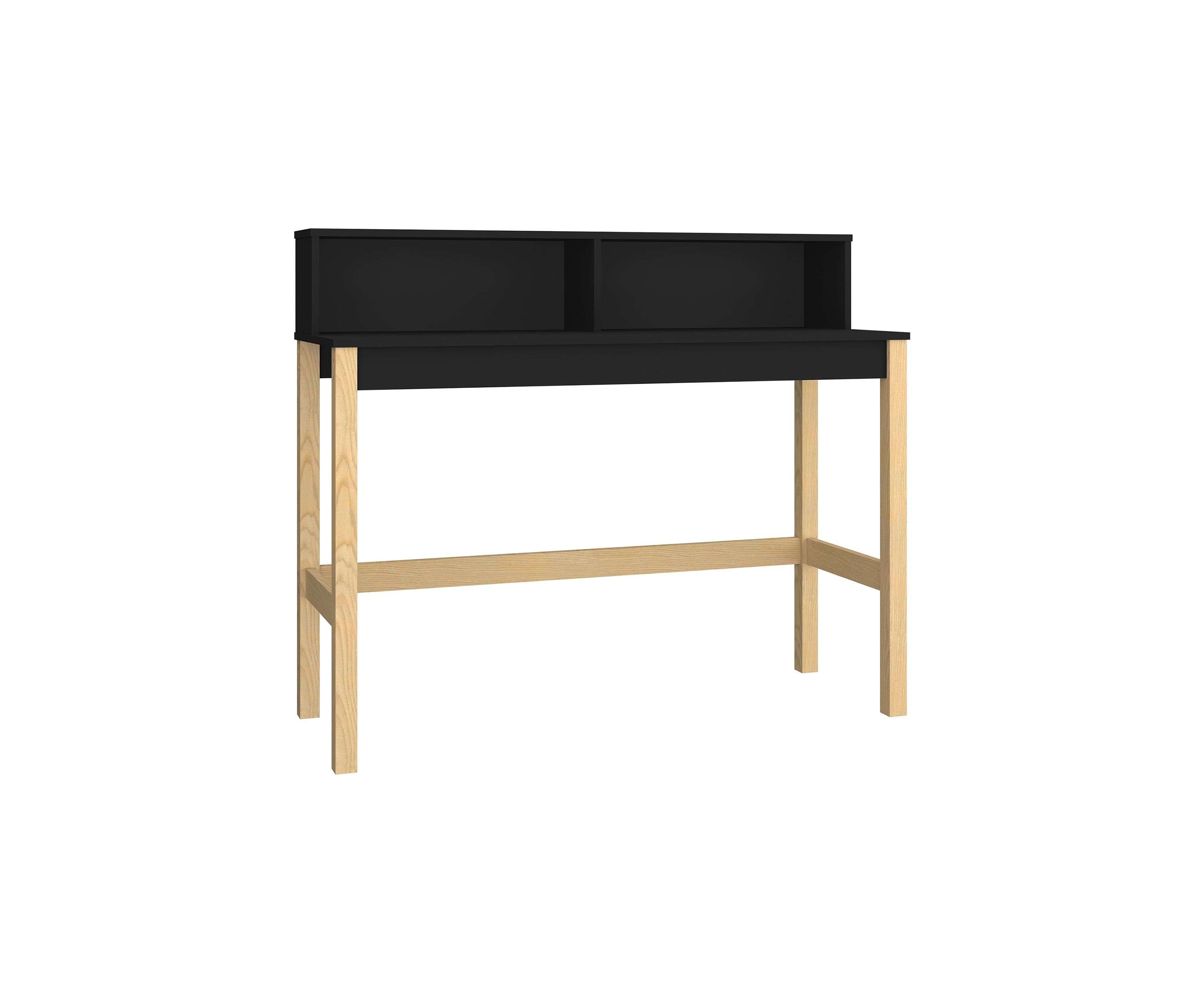 Bowery Desk in White and Oak
