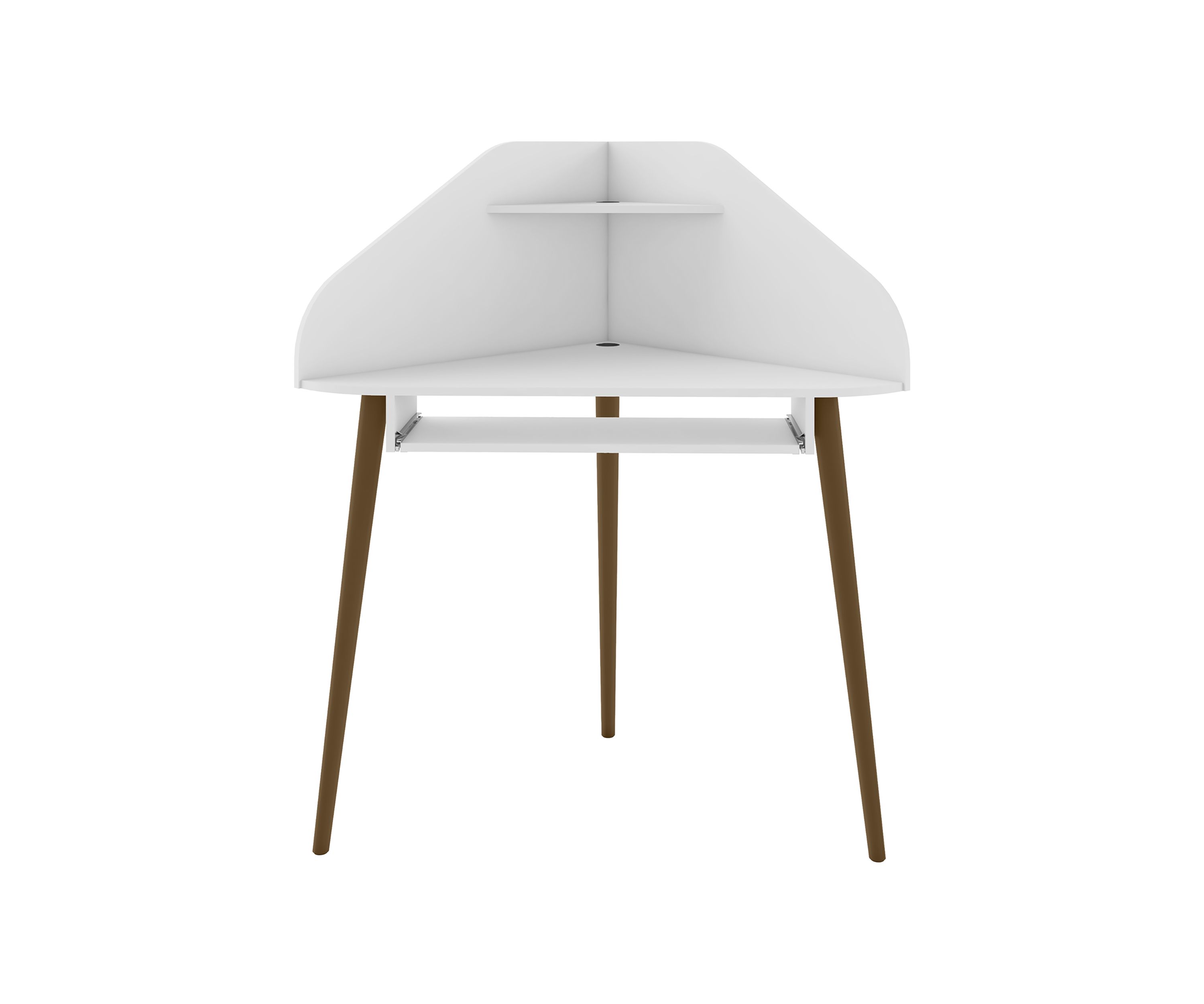 Bradley Corner Desk in Rustic Brown