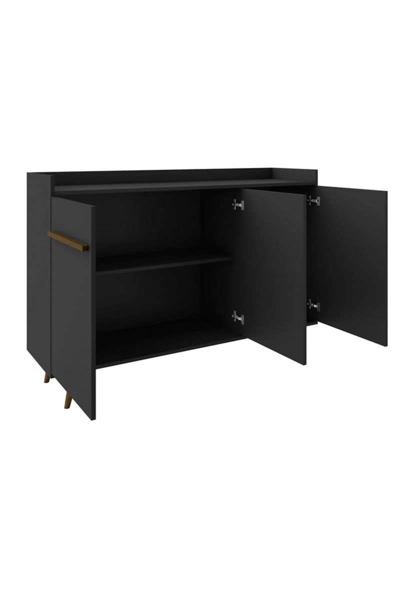 Bradley 53.54" Buffet Stand in Black