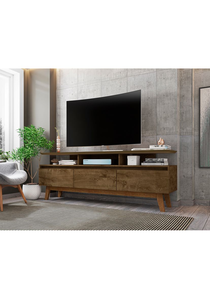 Yonkers 70.86" TV Stand in White