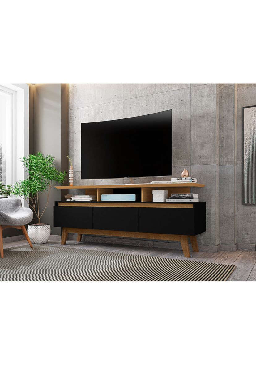 Yonkers 62.99" TV Stand in White