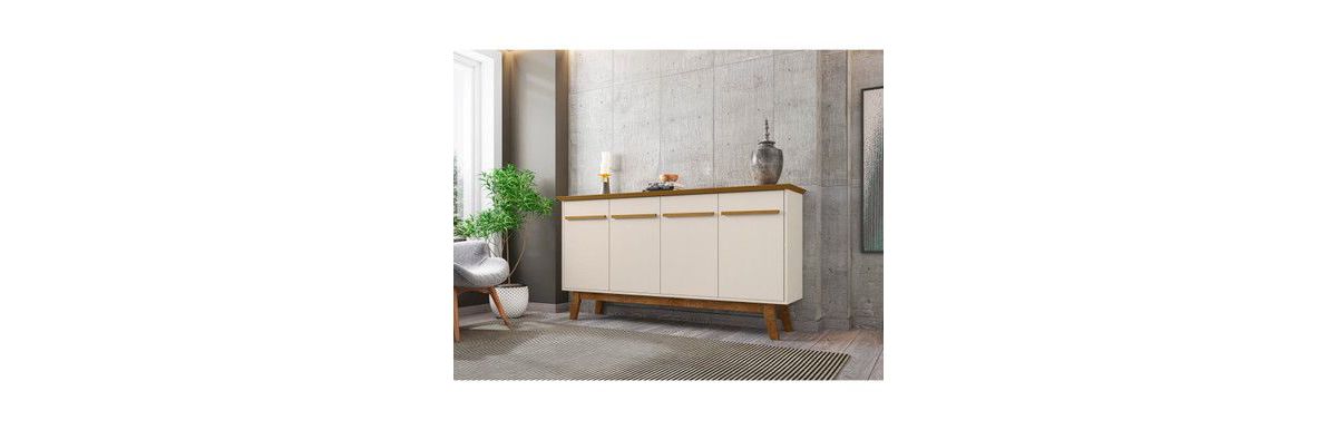 Yonkers 62.99" Sideboard in Rustic Brown