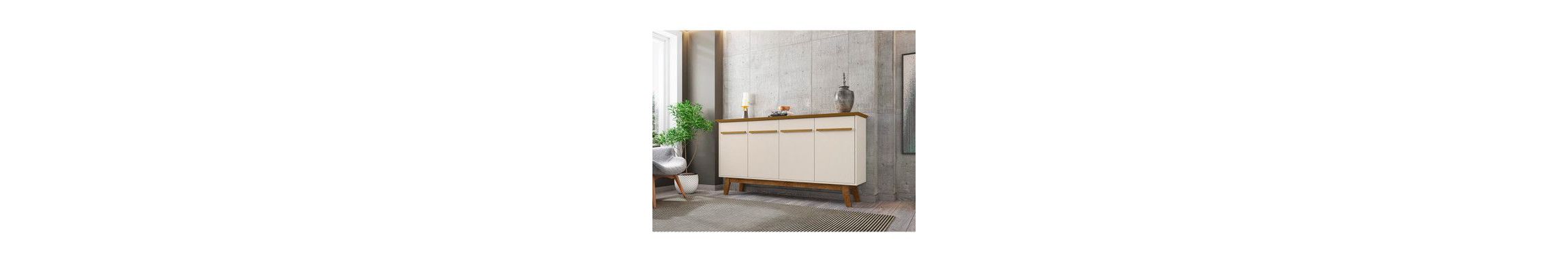 Yonkers 62.99" Sideboard in Rustic Brown