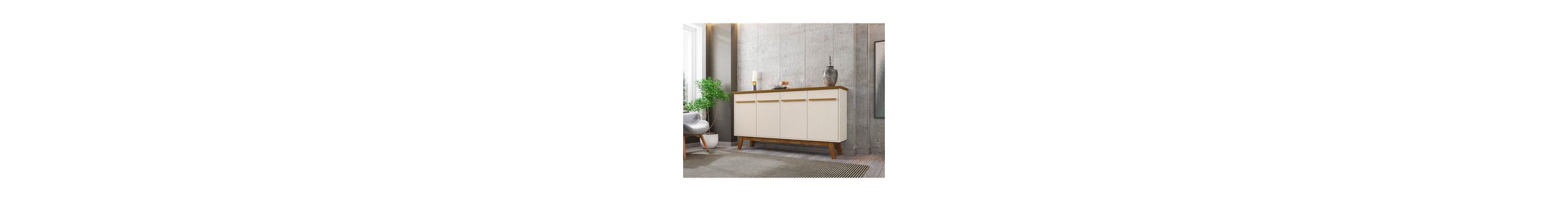 Yonkers 62.99" Sideboard in Rustic Brown