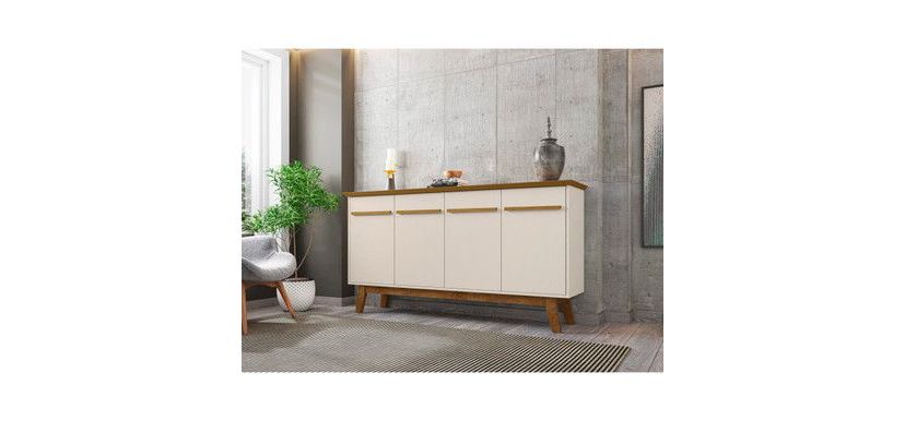 Yonkers 62.99" Sideboard in Rustic Brown