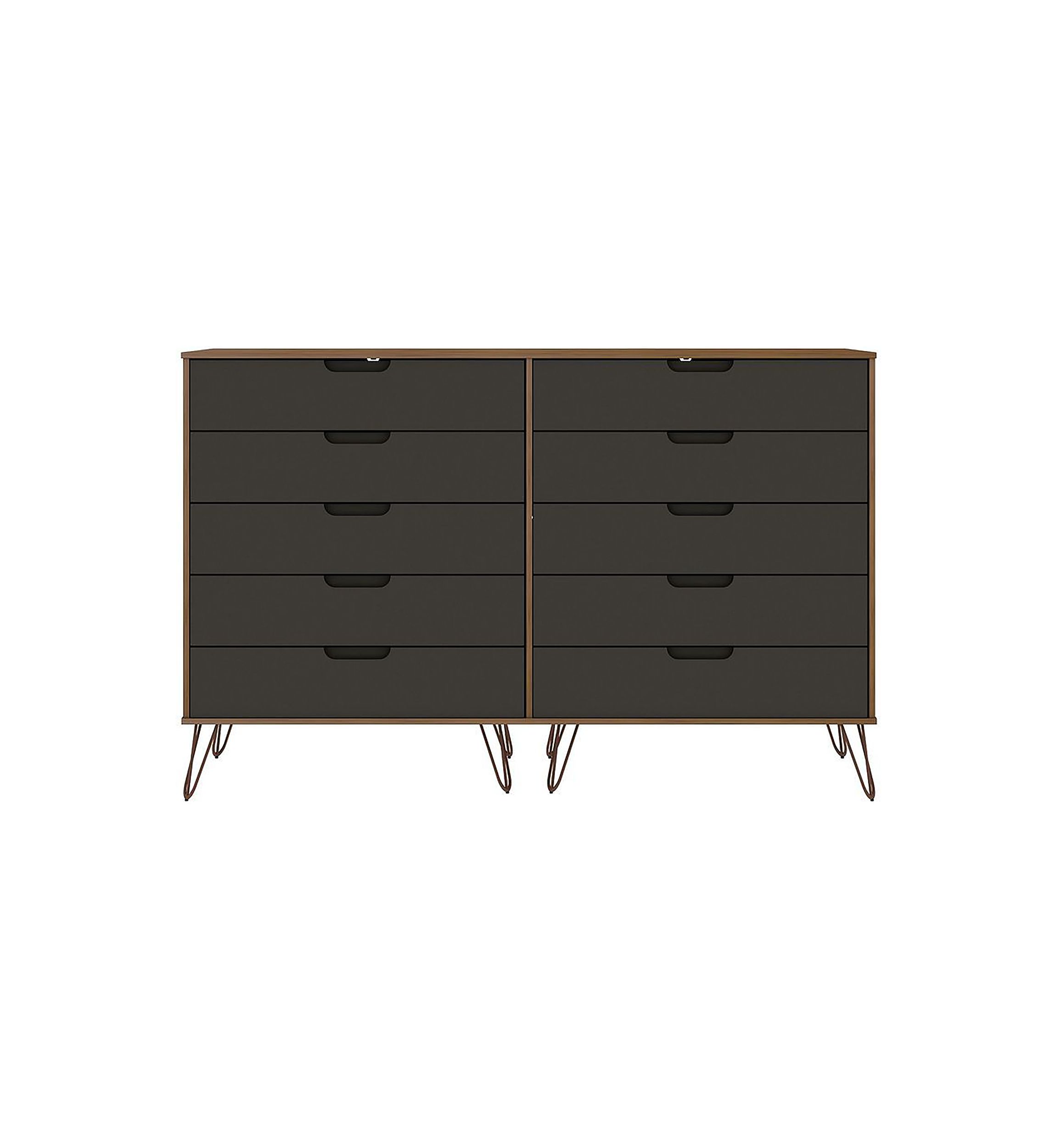 Rockefeller 10-Drawer Double Tall Dresser