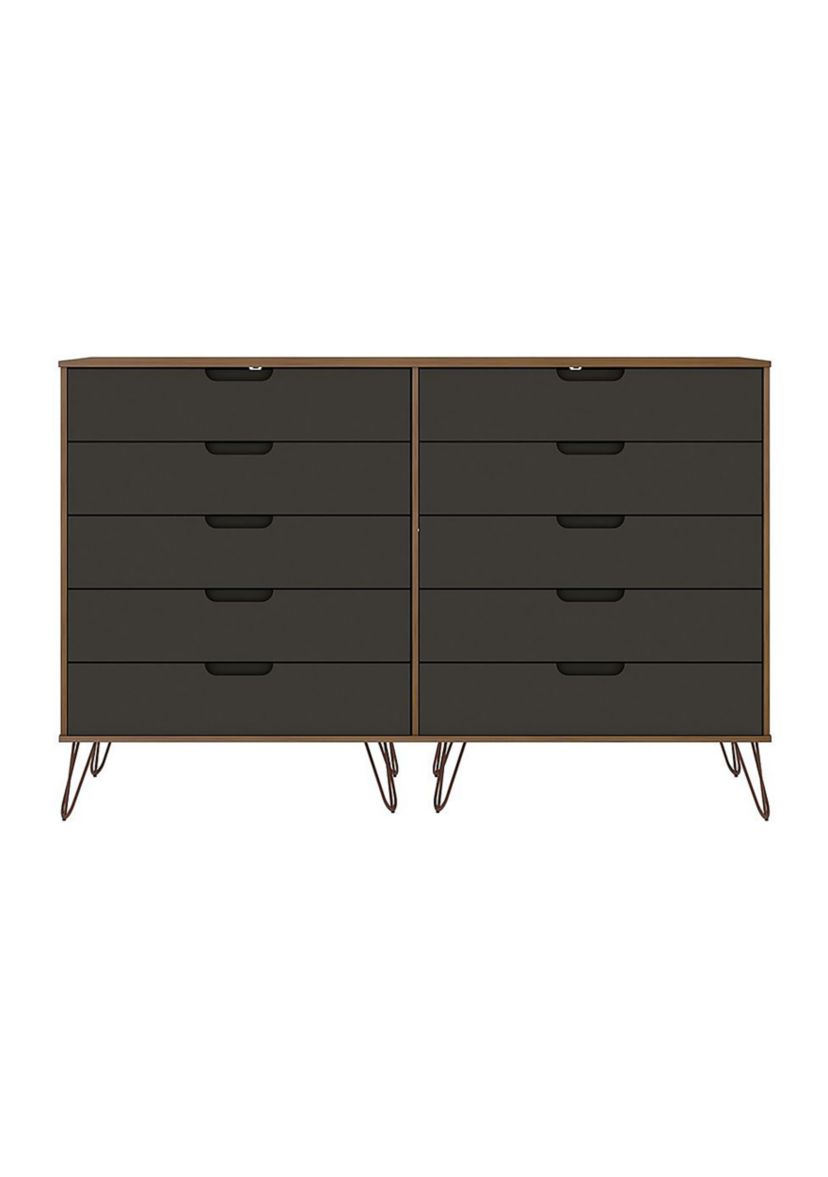 Rockefeller 10-Drawer Double Tall Dresser