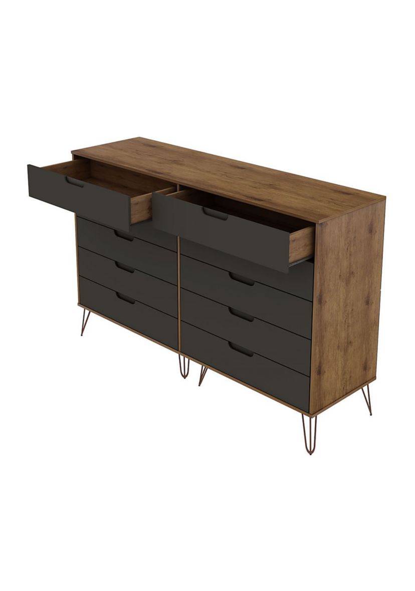 Rockefeller 10-Drawer Double Tall Dresser