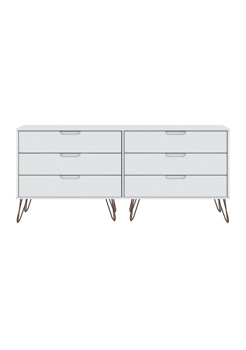 Rockefeller 6-Drawer Double Low Dresser