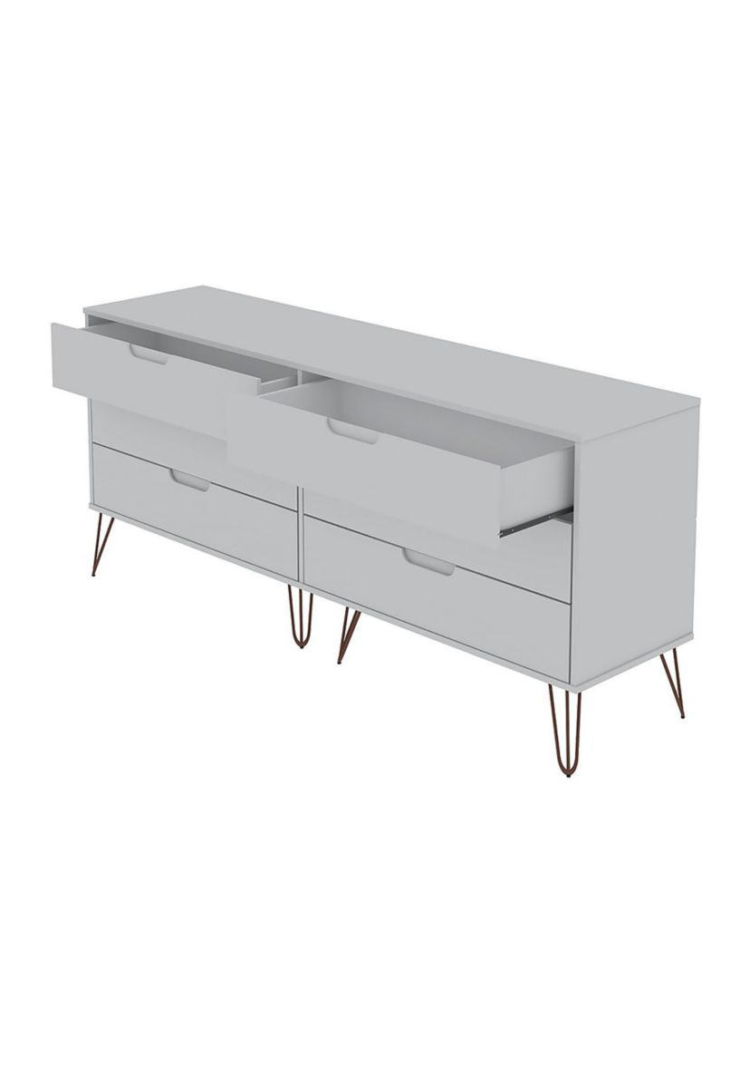 Rockefeller 6-Drawer Double Low Dresser