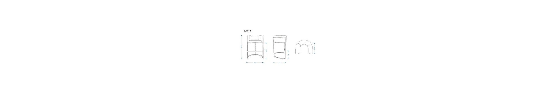 Cosmopolitan Barstool -Set of 3