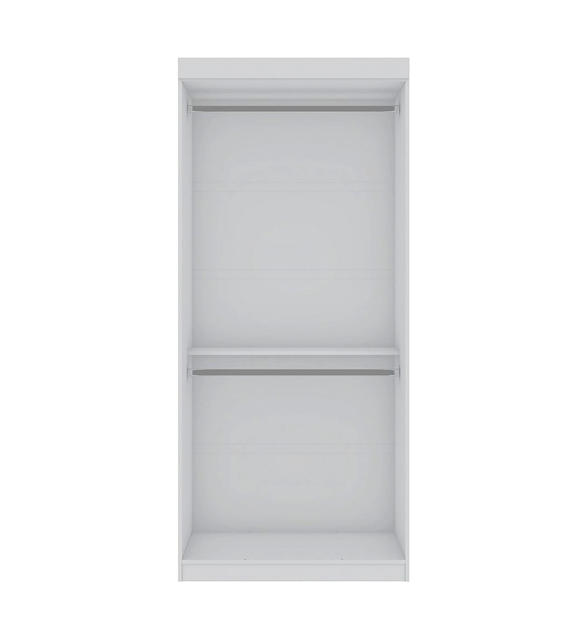Mulberry 35.9 Open Double Hanging Wardrobe Closet